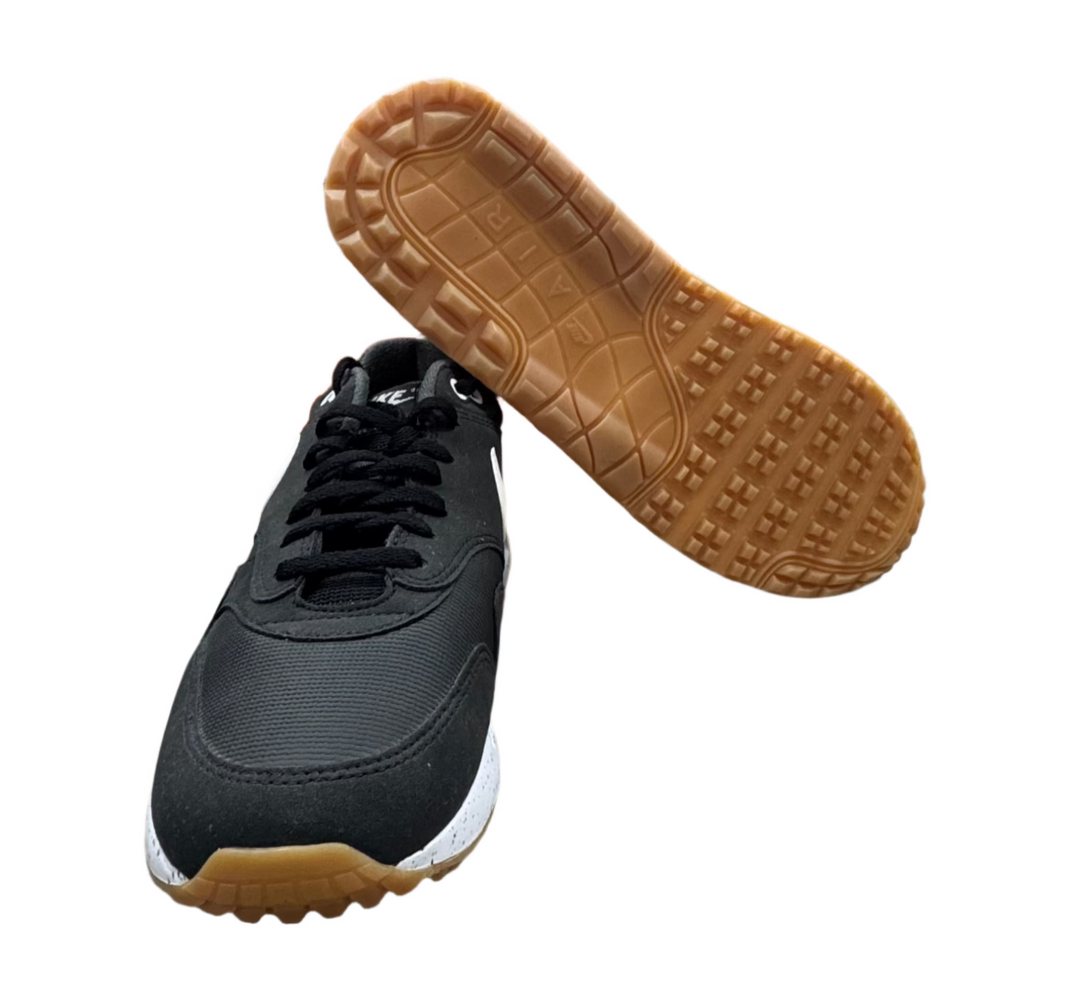 Nike Men's Air Max 1 '86 OG Golf Shoe - Black/White - Size 9 - Skorzie
