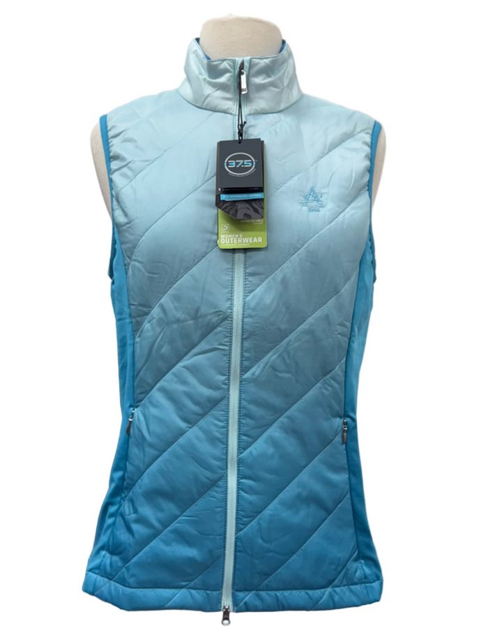 Sun Mountain Women's Gradient Vest - Sky - Small - Skorzie