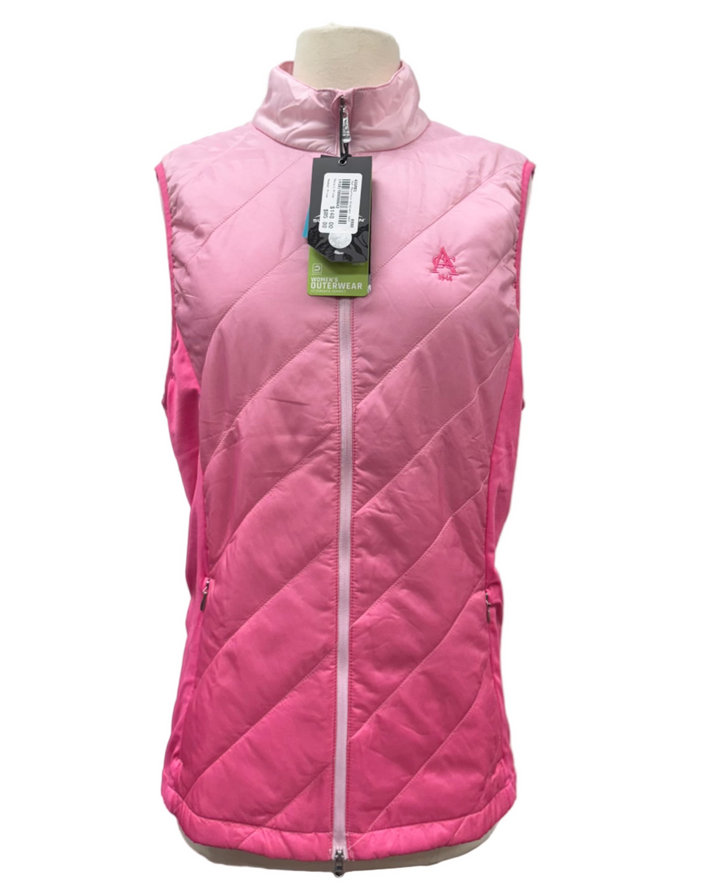 Sun Mountain Women's Gradient Vest - Azalea - Large - Skorzie