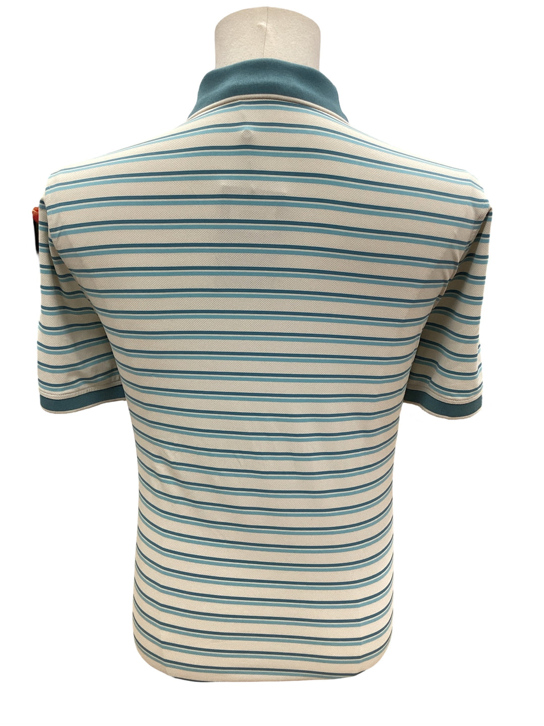 G/Fore Men's Tech Pique Polo - Blue/White