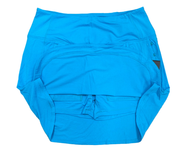IBKUL Solid Straight Skort 17.5" - Turquoise - Skorzie