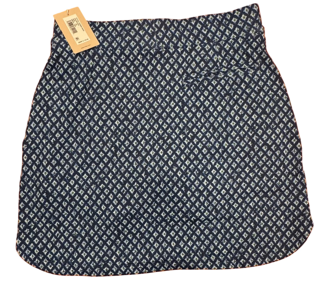 Peter Millar Diamond Print Skort - Navy - Skorzie