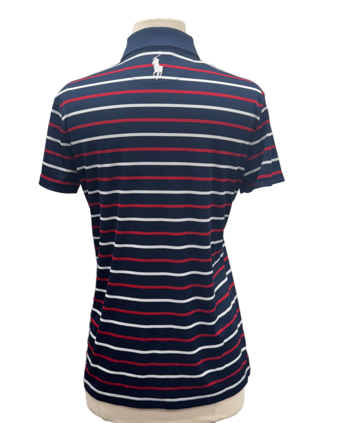 RLX Ralph Lauren Stripe Polo - Navy - Small - Skorzie