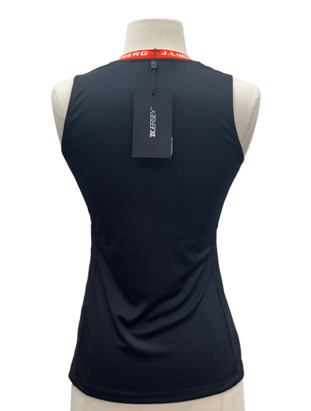 J.Lindeberg Leya Sleeveless Polo - Black - X-Small - Skorzie