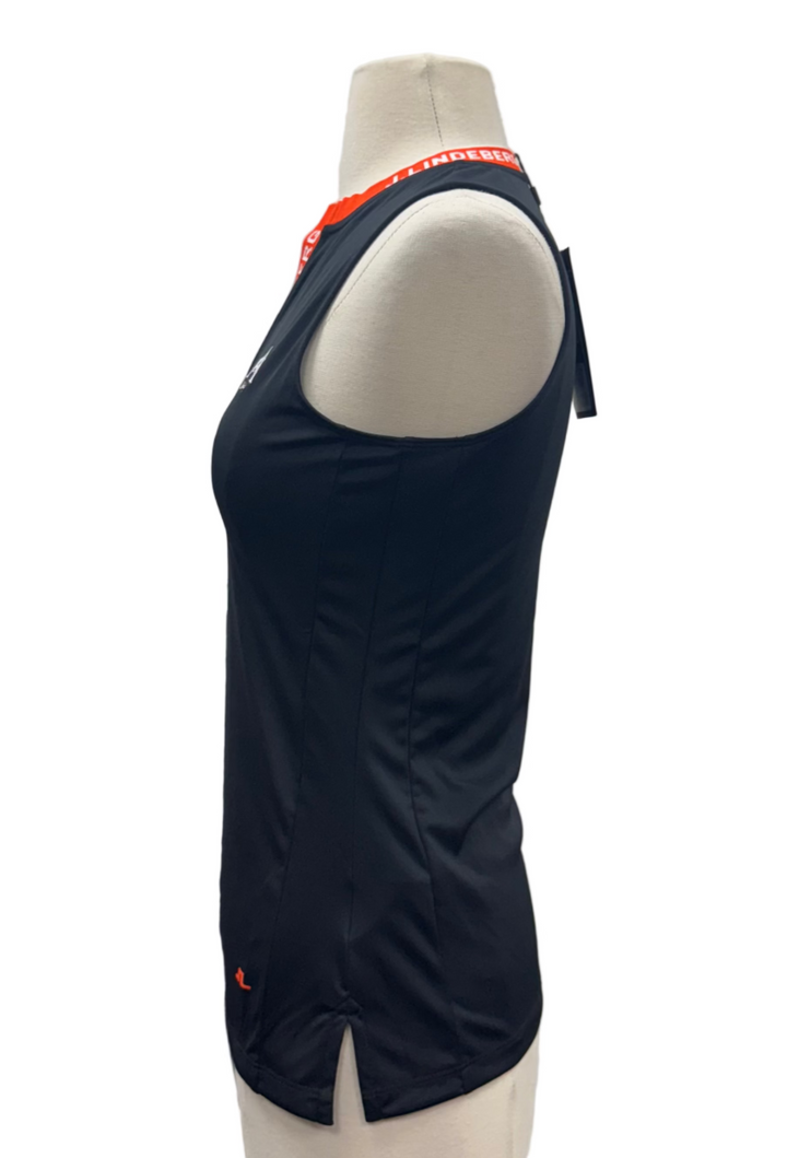 J.Lindeberg Leya Sleeveless Polo - Black - X-Small - Skorzie