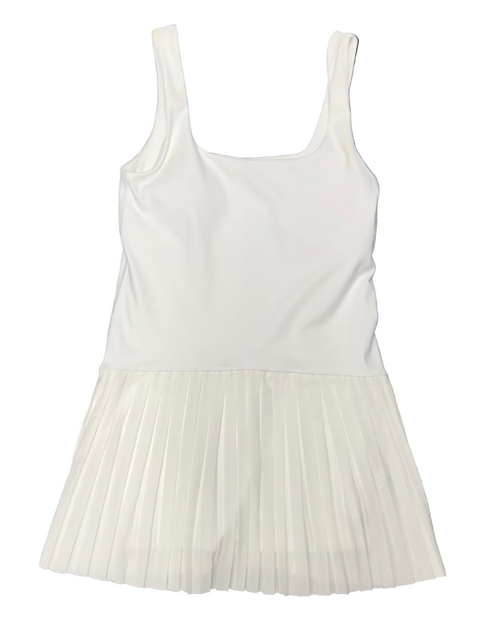 Z Supply In Your Court Mini Dress - White - Skorzie