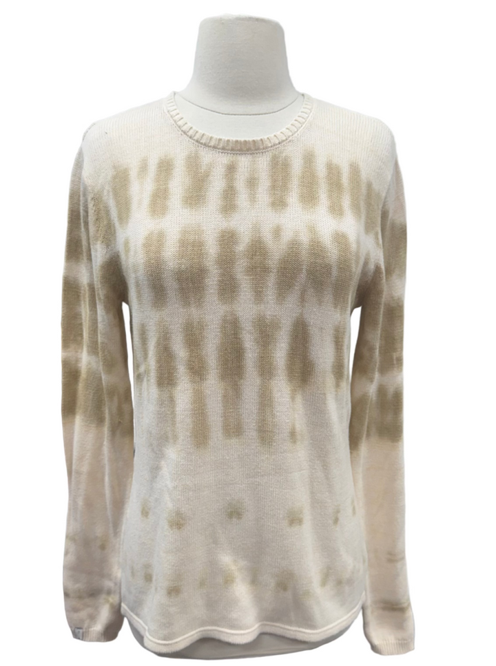 The Upside Amana Long Sleeve Knit Top - Natural - X-Small - Skorzie