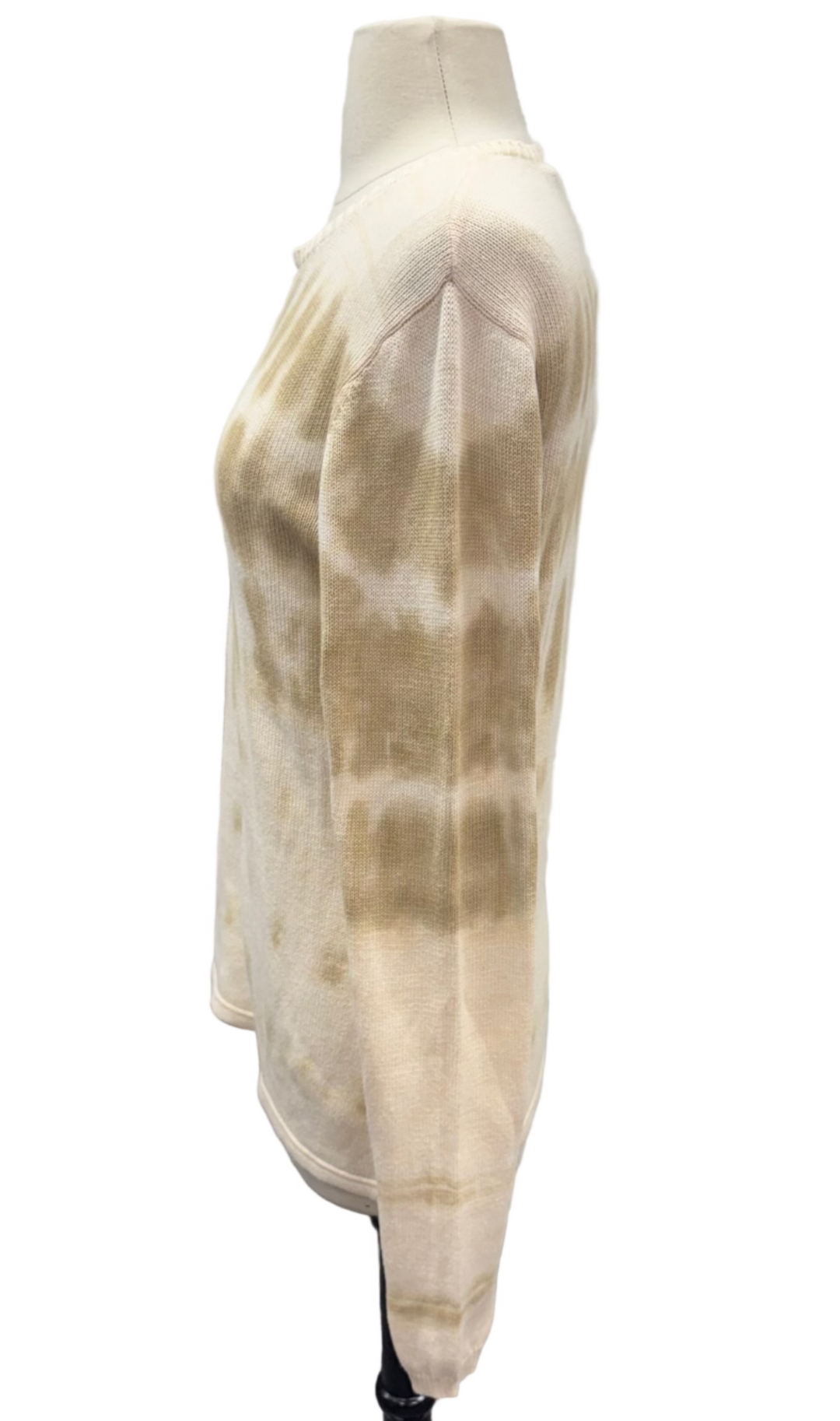 The Upside Amana Long Sleeve Knit Top - Natural - X-Small - Skorzie