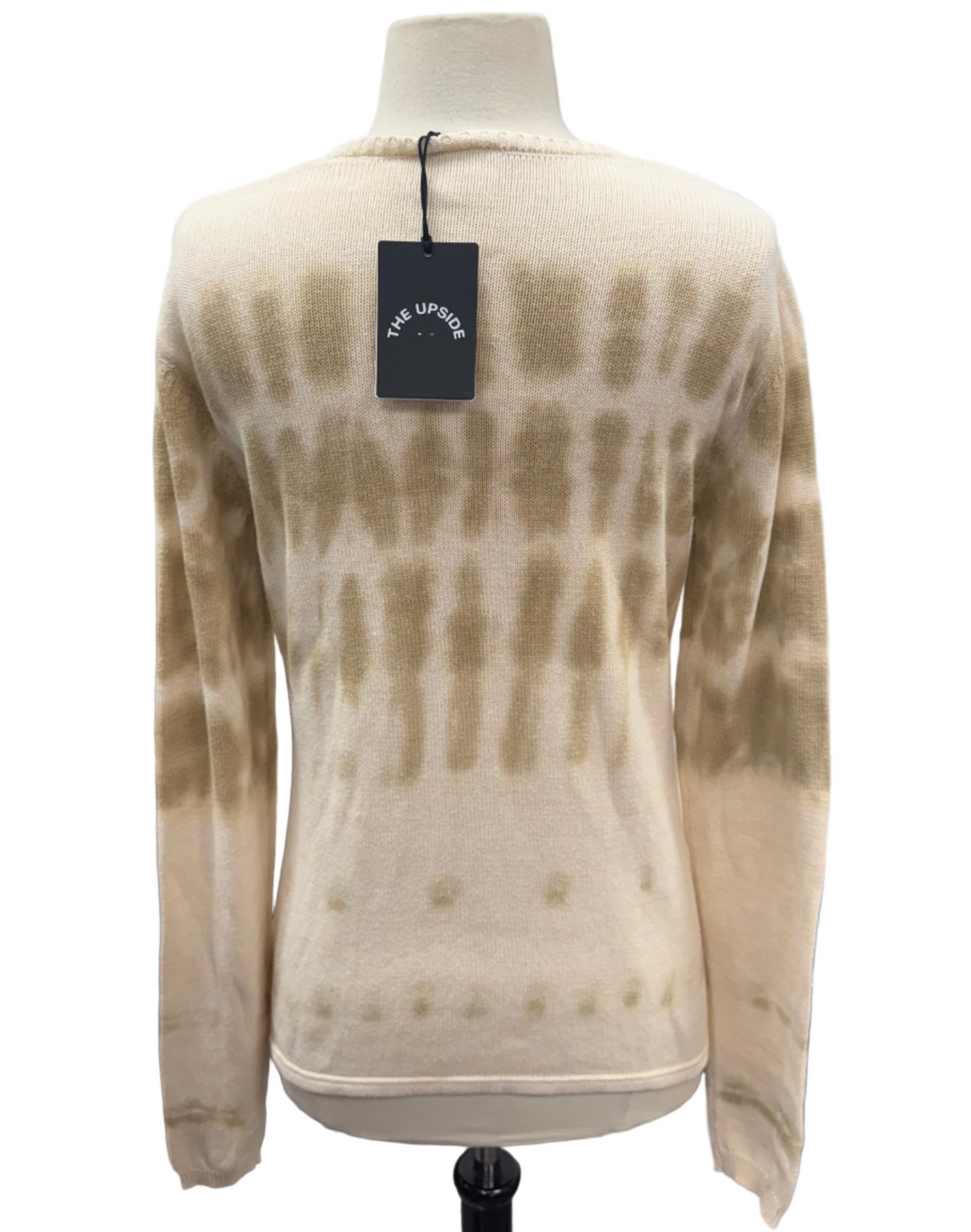 The Upside Amana Long Sleeve Knit Top - Natural - X-Small - Skorzie
