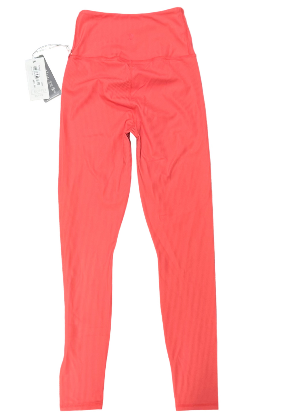 Z Supply Sporty Ribbed 7/8 Legging - Persimmon - Skorzie