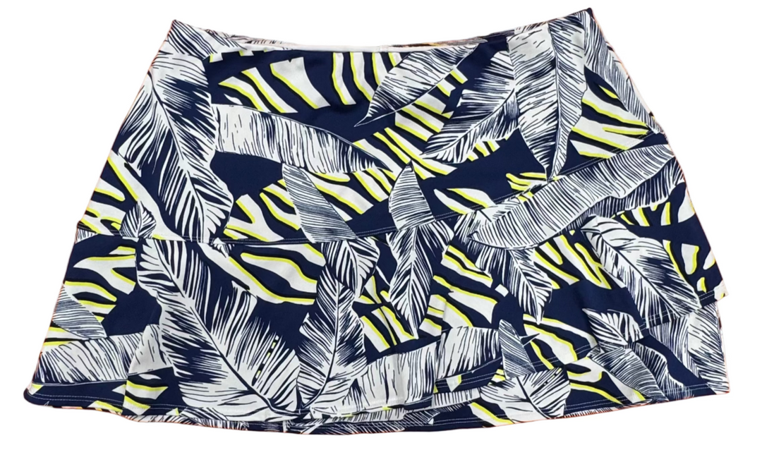 Tail Tropical Print Skort - Navy - Medium - Skorzie