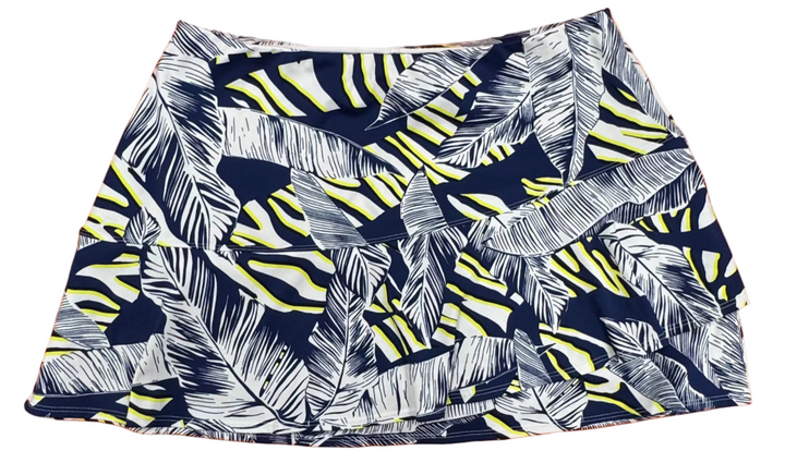 Tail Tropical Print Skort - Navy - Medium - Skorzie