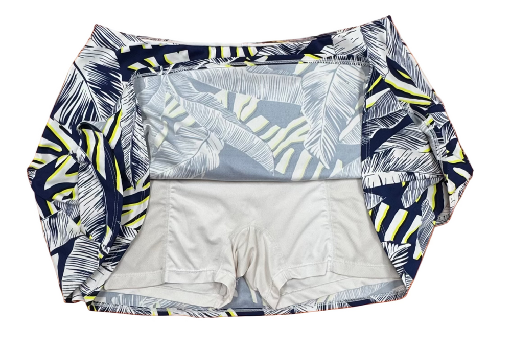 Tail Tropical Print Skort - Navy - Medium - Skorzie