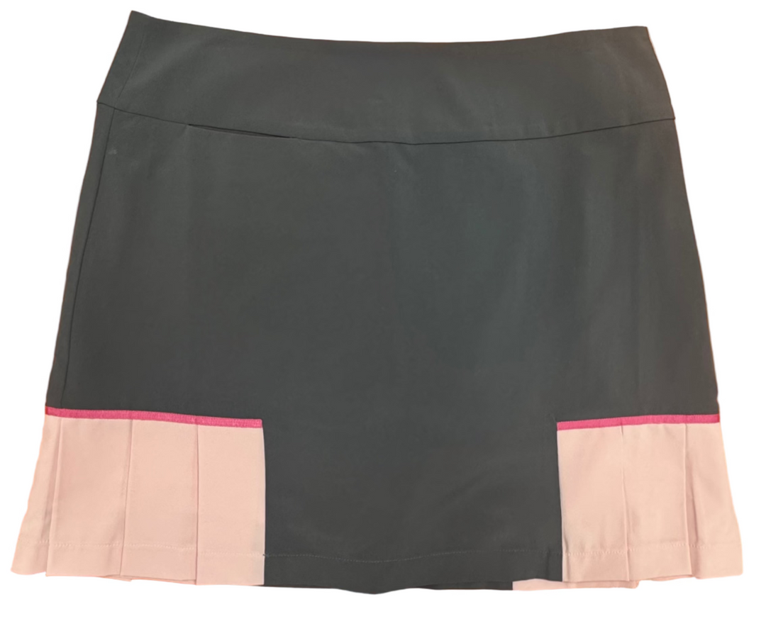 Golftini Lucky Skort - Grey/Pink - Size 6 - Skorzie