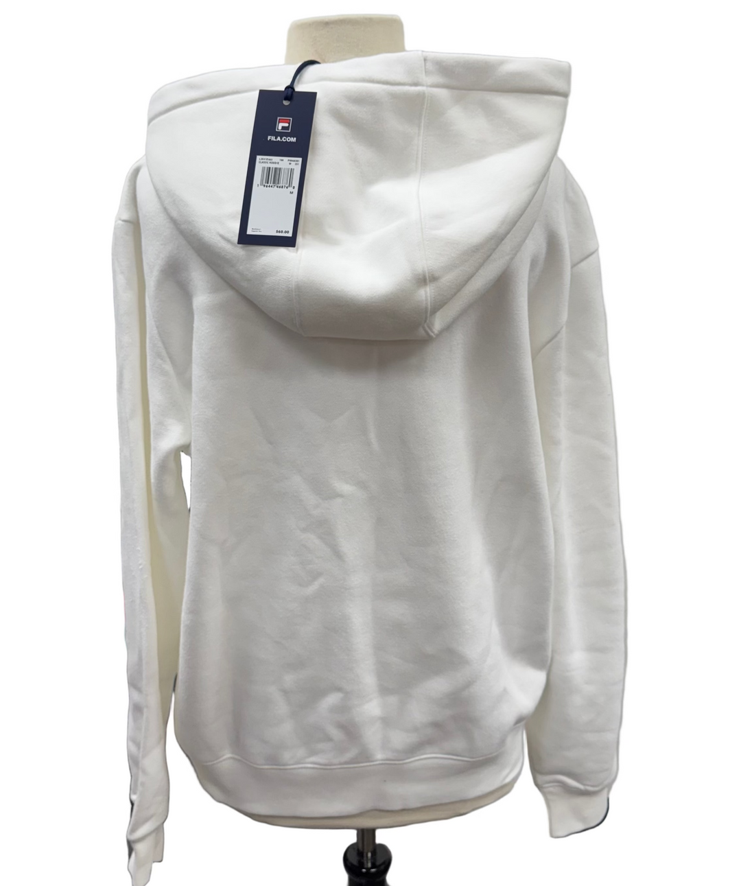 Fila Women's Classic Hoodie - White - Medium - Skorzie