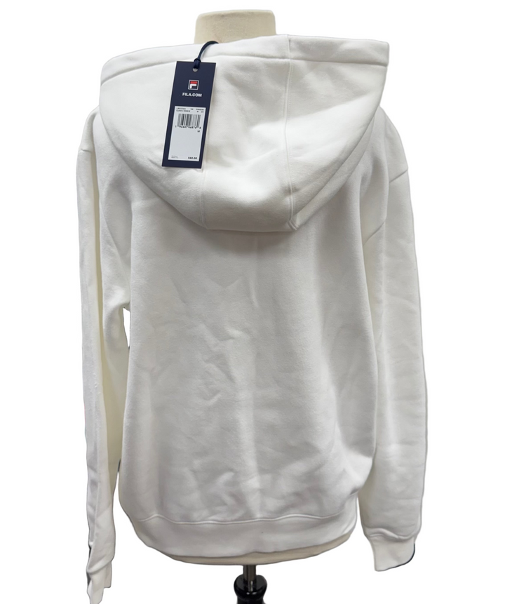 Fila Women's Classic Hoodie - White - Medium - Skorzie