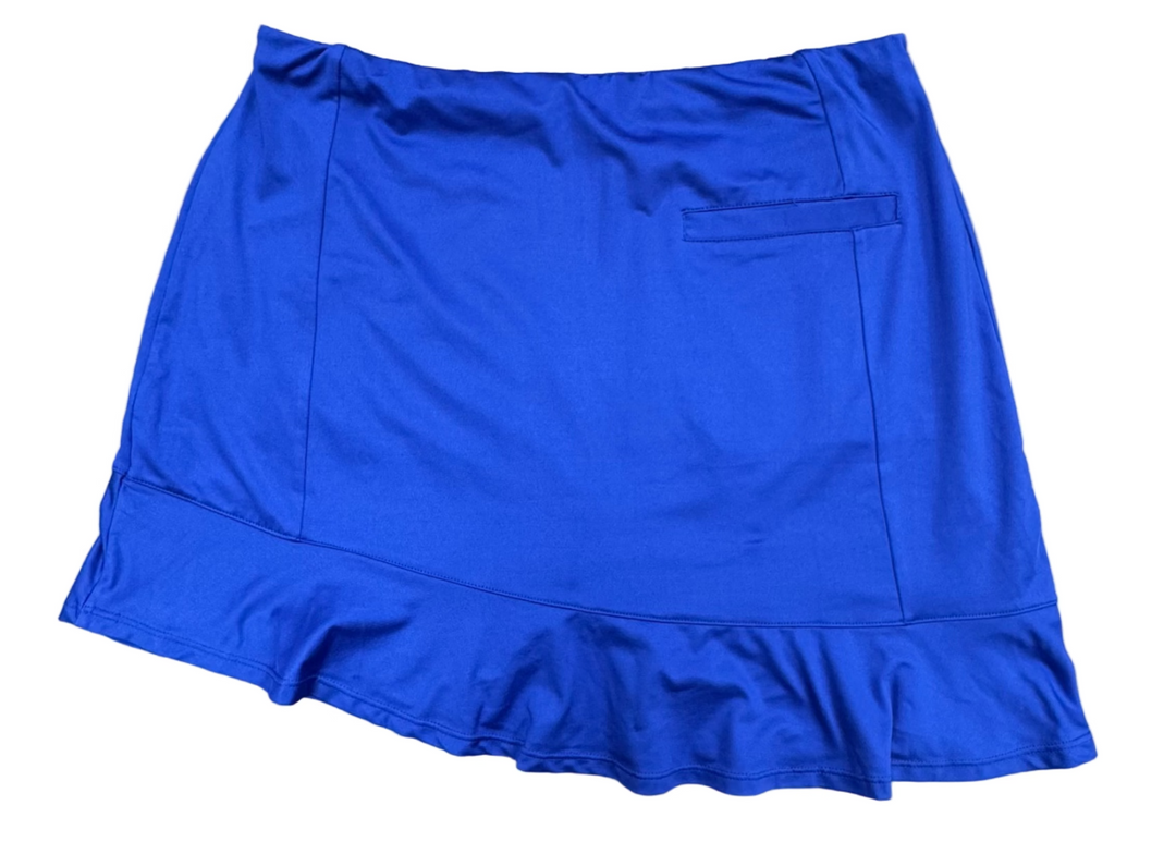 Tail Side Sway Skort - Royal Blue - Medium - Skorzie