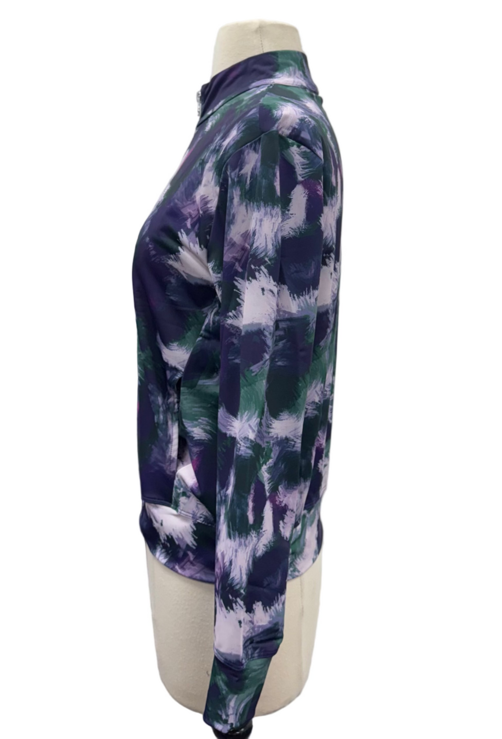 Amy Sport Danni Bomber Jacket - Dark Watch Abstract - Skorzie