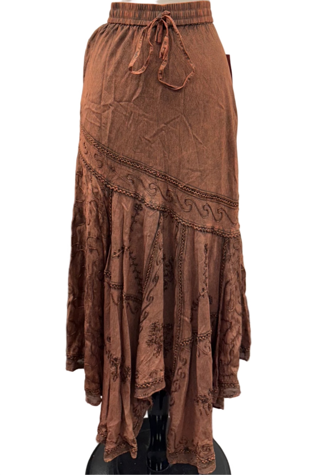 Scully Honey Creek Rayon Skirt - Copper - Skorzie