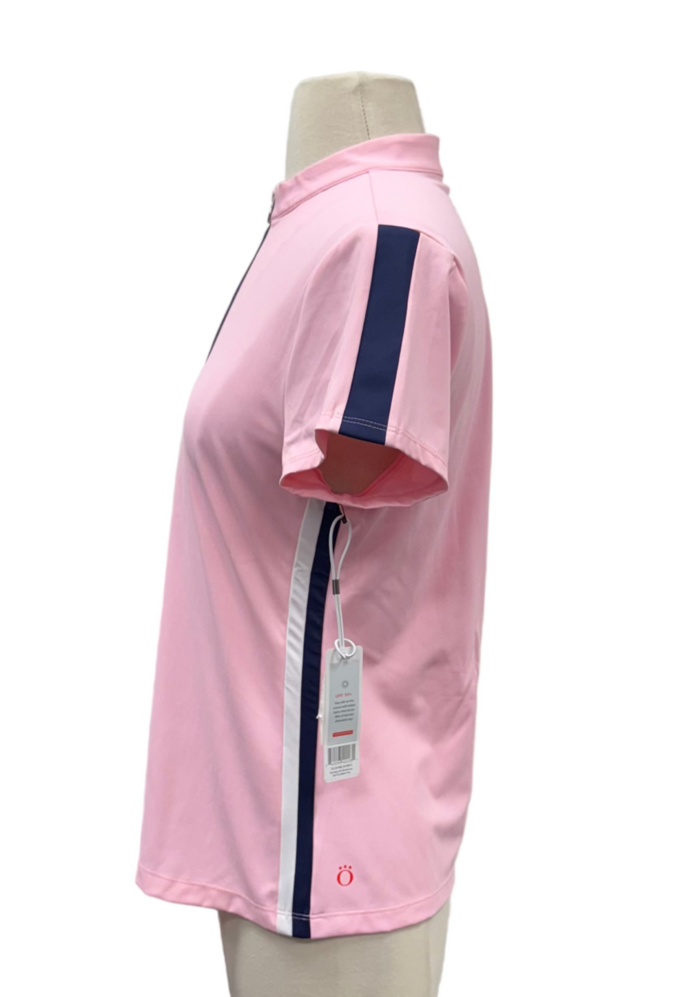 Kinona Sporting Life Short Sleeve Golf Top - Ballet Pink - Skorzie