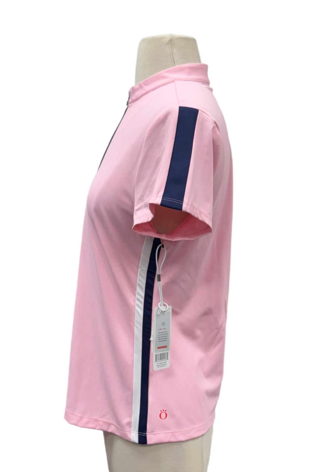 Kinona Sporting Life Short Sleeve Golf Top - Ballet Pink - Skorzie