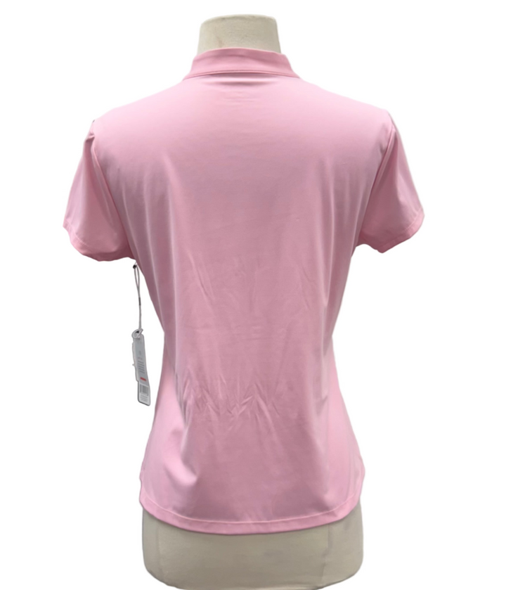 Kinona Sporting Life Short Sleeve Golf Top - Ballet Pink - Skorzie