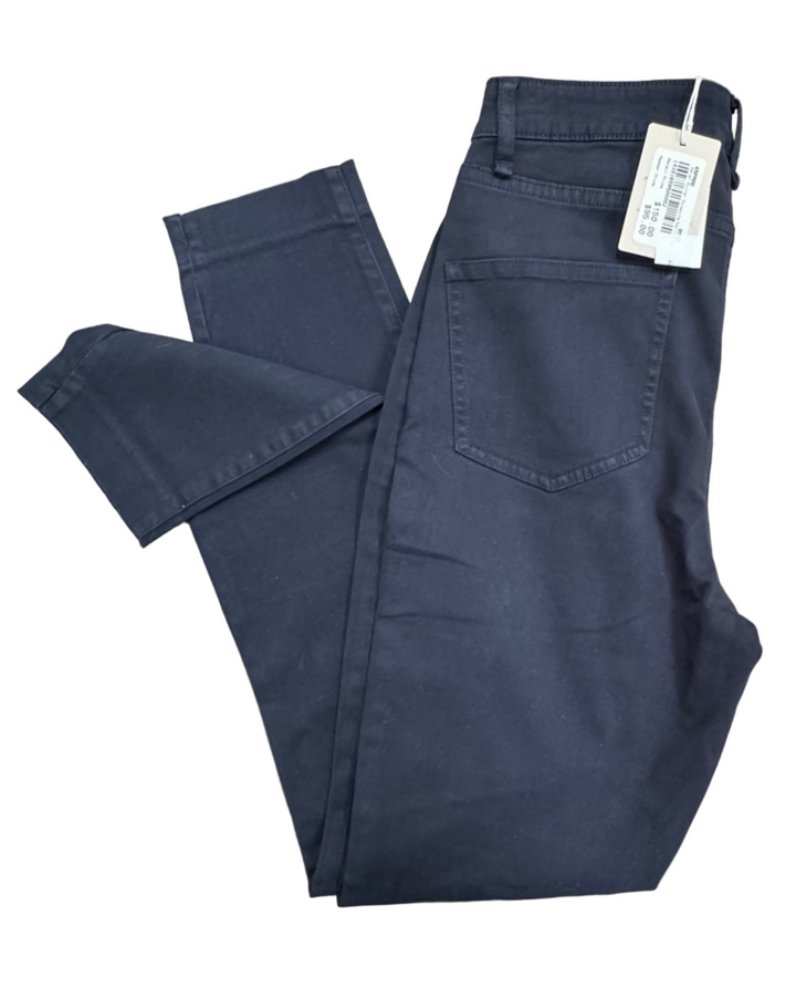 Peter Millar Karlie Stretch Sateen High Rise Pant - Navy - Skorzie