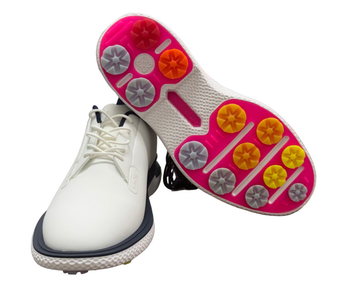 G/FORE Men's Gallivan2r T.P.U. Golf Shoe  - Snow/Twilight - Size 8 - Skorzie