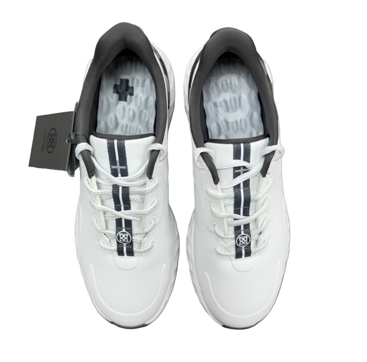 G/FORE Men's Camo Accent MG4+ Golf Shoe - Snow/Charcoal - Size 8 - Skorzie