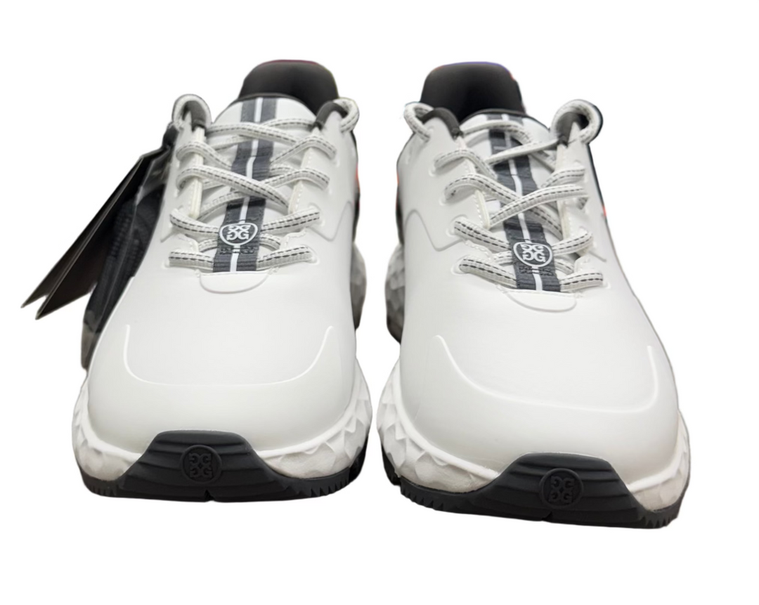 G/FORE Men's Camo Accent MG4+ Golf Shoe - Snow/Charcoal - Size 8 - Skorzie