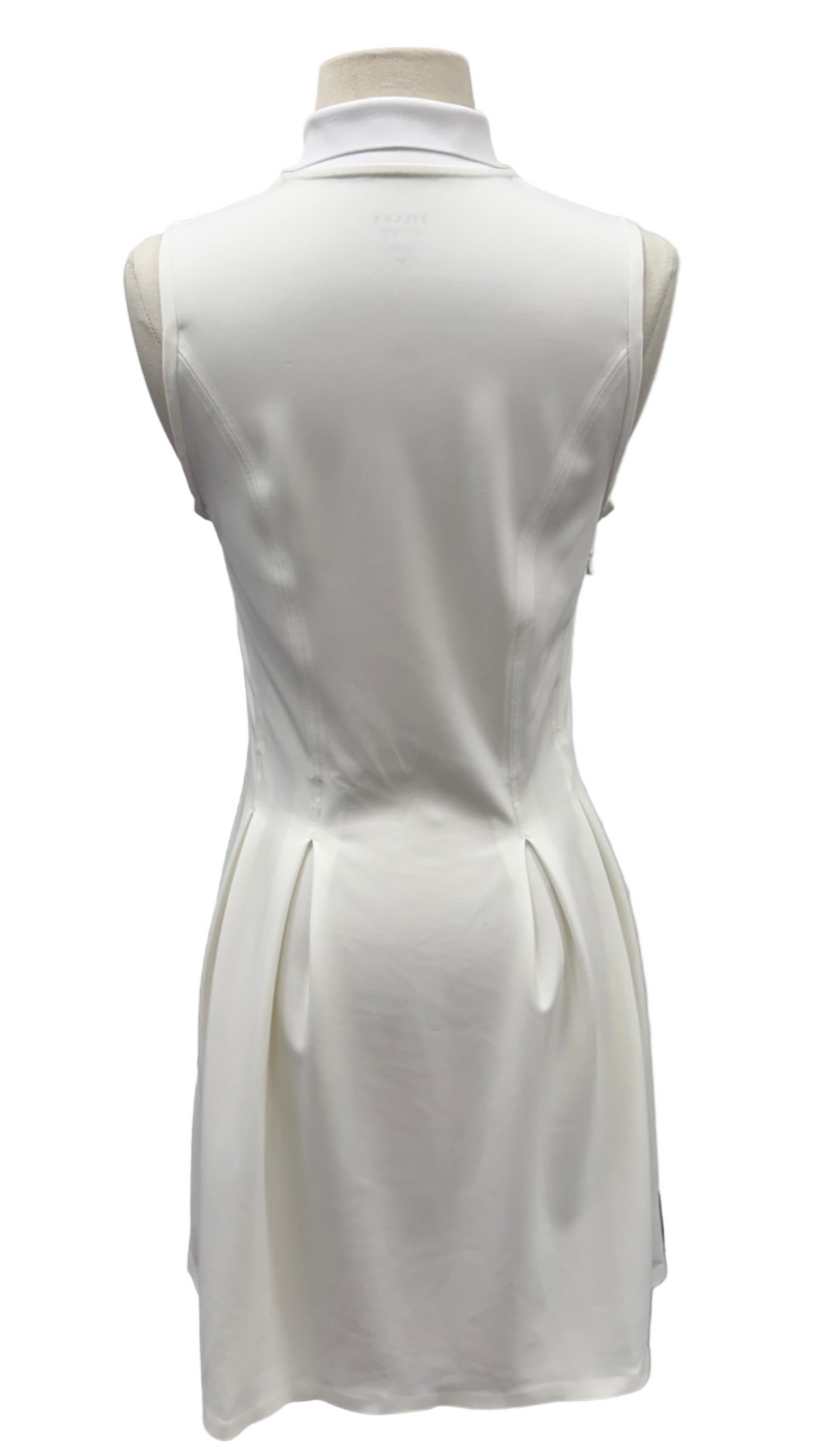 Tilly Polo Dress - White - Small - Skorzie