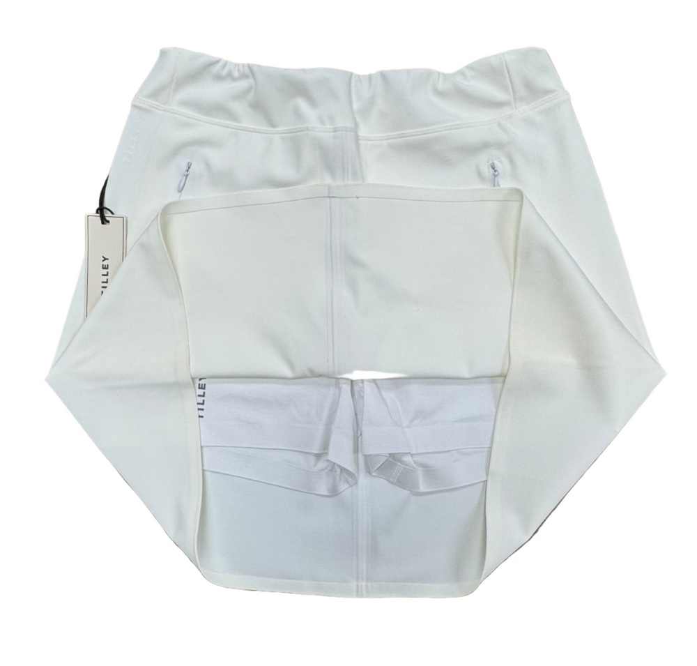 Tilly Welding Skort - White - Skorzie