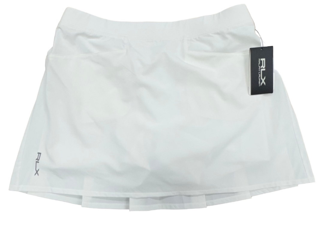 RLX Ralph Lauren Pleated Golf Skort - White - Medium - Skorzie