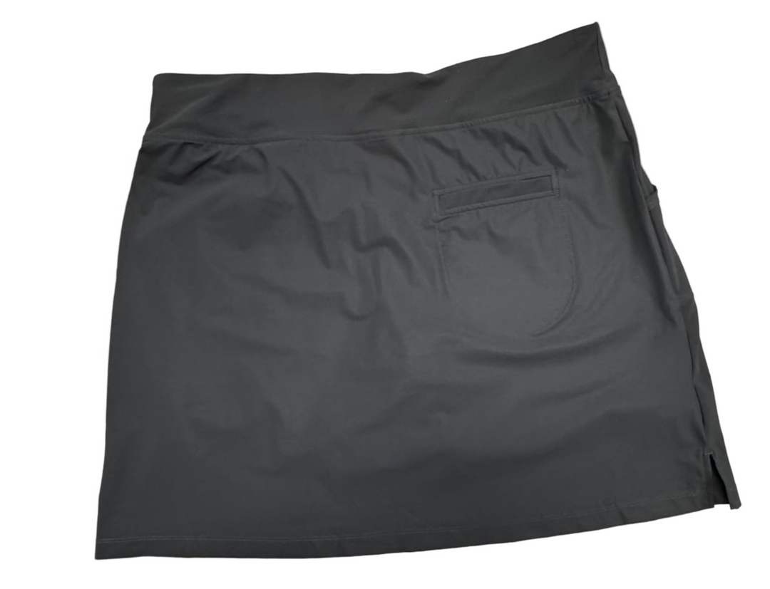 Sofibella 18" Staple Golf Skort - Black - X-Large - Skorzie
