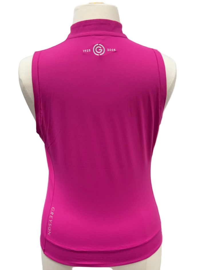 Greyson Sleeveless Halley Quarter Zip - Lychee - X-Large - Skorzie