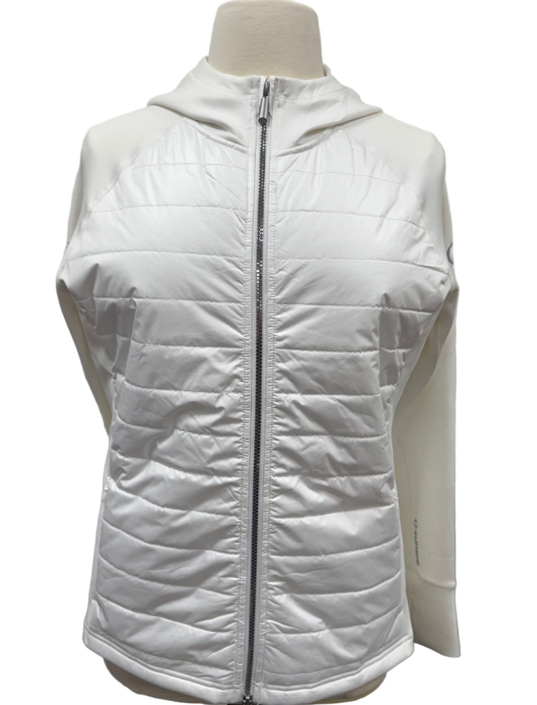 Sunice Women's Lola Thermal Stretch Jacket with Hood - White - X-Large - Skorzie