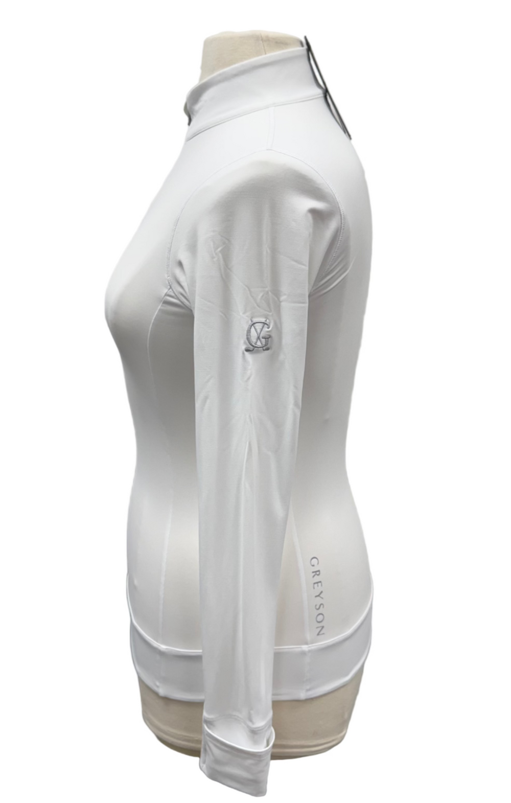 Greyson Halley Quarter Zip - White - Large - Skorzie