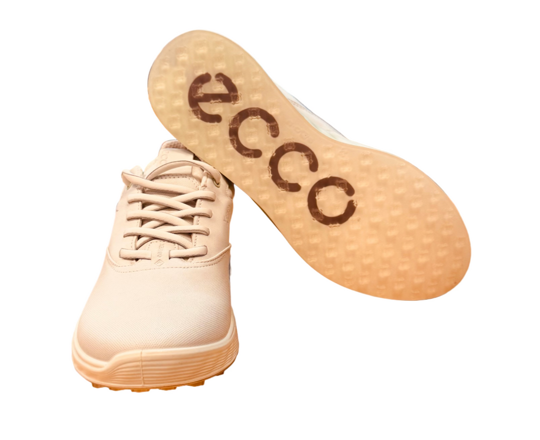 ECCO Women's Golf S-Three Shoe's - White/Matcha