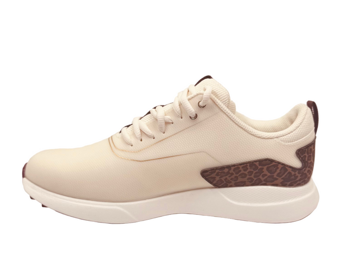 FootJoy Women's Performa Golf Shoes - Cream/Leopard