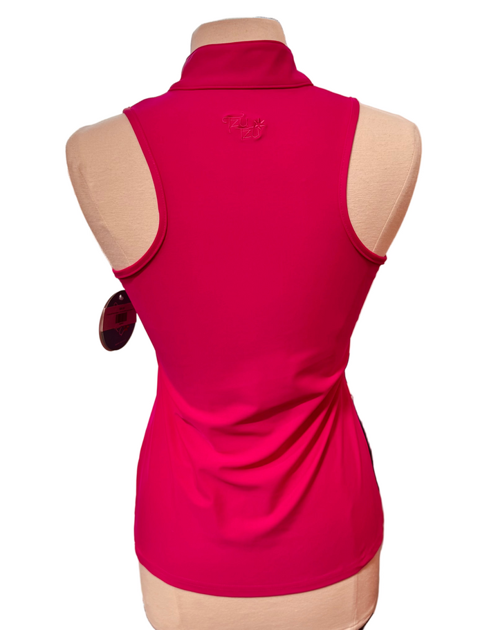 Tzu Tzu Tabitha Top - Lipstick