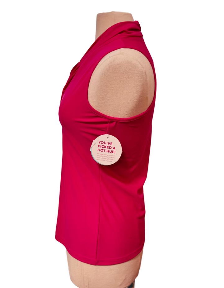 Tzu Tzu Zoey Top - Lipstick