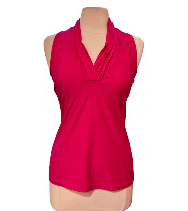 Tzu Tzu Zoey Top - Lipstick