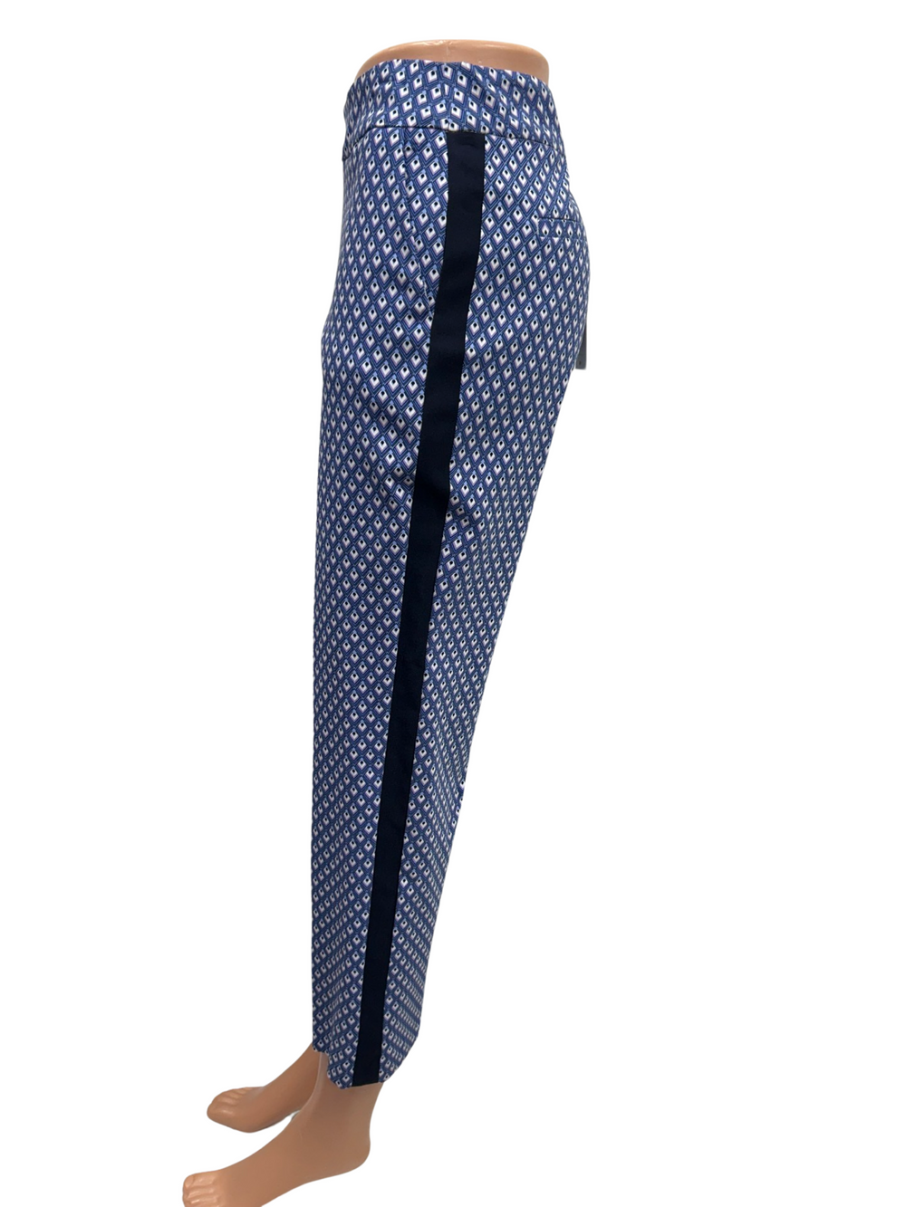 Swing Control Modern Techno Ankle Pant - Blue Peacock - Size 6 - Skorzie