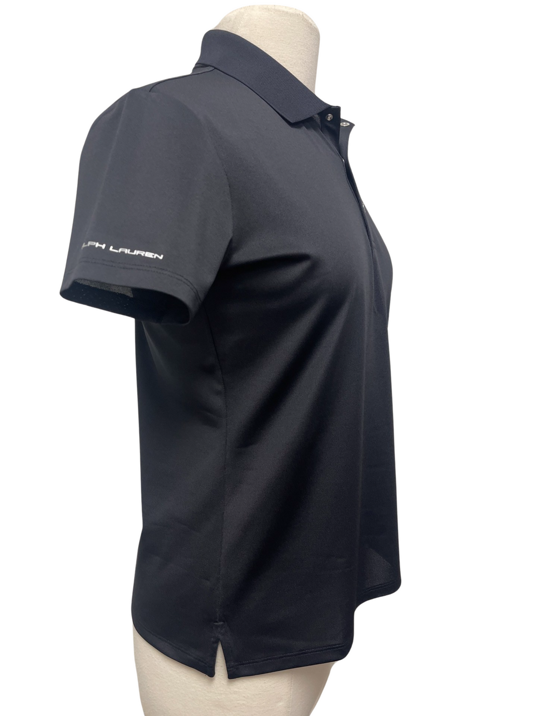 RLX Ralph Lauren Piqué Polo Shirt - Black- Size Small - Skorzie