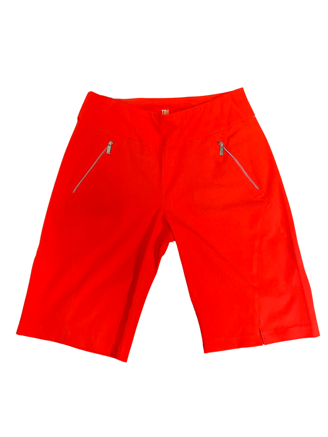 Tail Pull on Shorts - Poppy Red - Size 8 - Skorzie