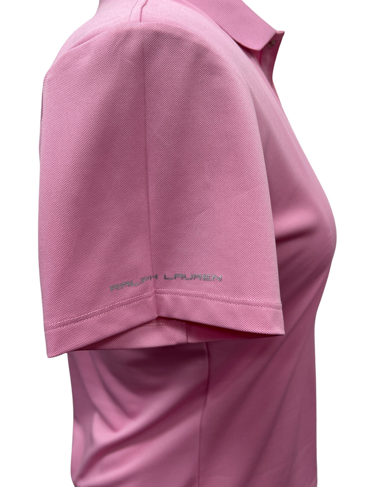 RLX Ralph Lauren Piqué Polo Shirt - Pink - Size Small - Skorzie