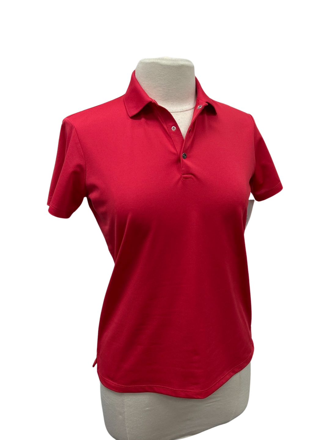 RLX Ralph Lauren Piqué Polo Shirt - Maul Red- Size Small - Skorzie