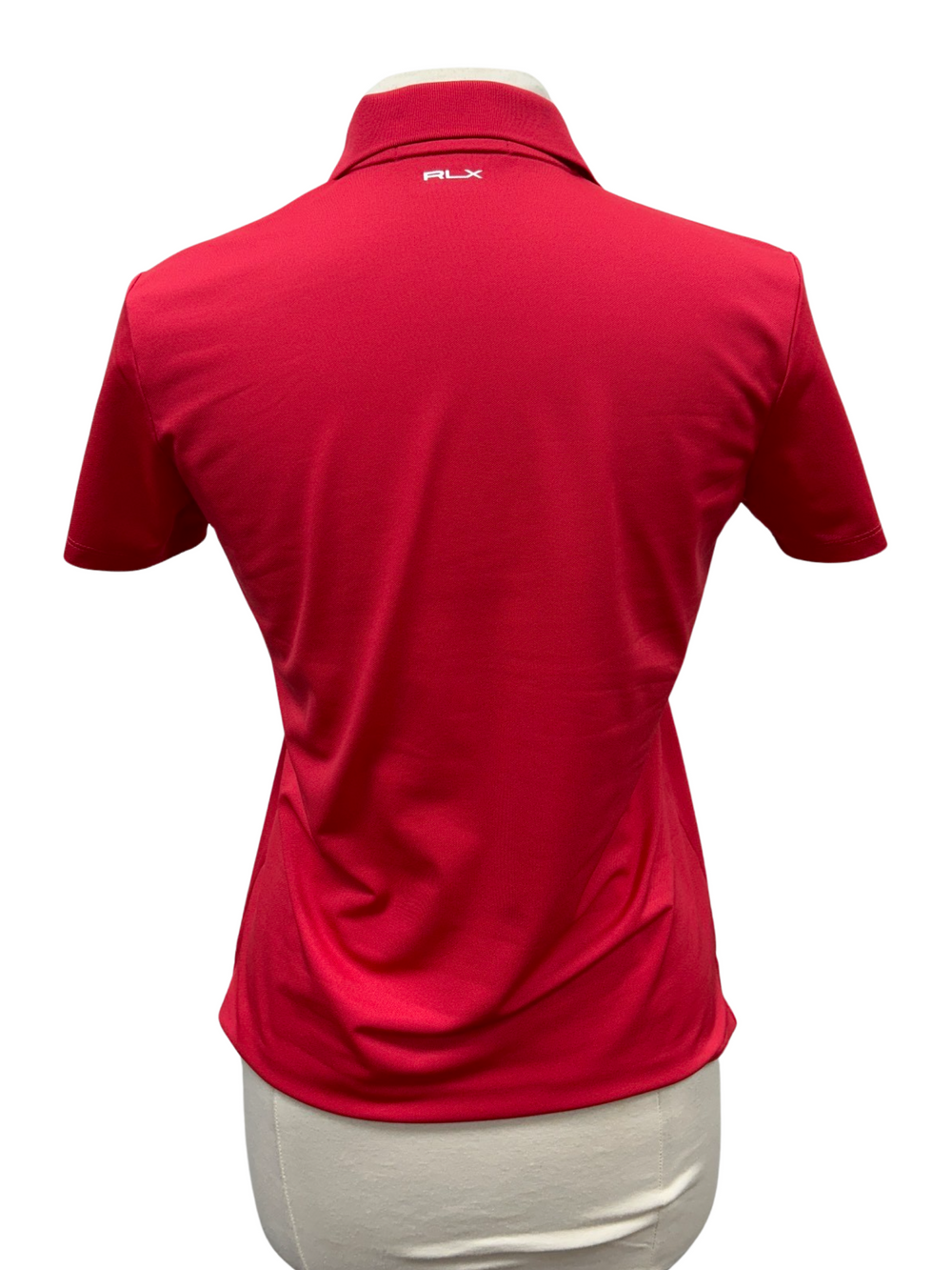 RLX Ralph Lauren Piqué Polo Shirt - Maul Red- Size Small - Skorzie