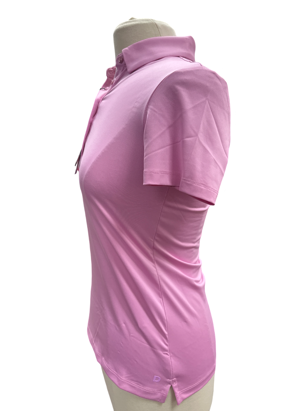 Dunning Womens Player Jersey Performance Polo- Pink - Skorzie