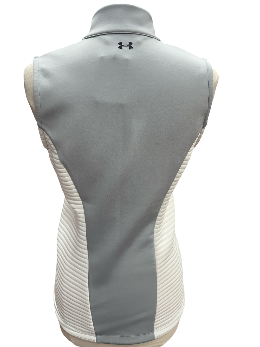 Under Armour Grey and White Golf Vest- Small - Skorzie